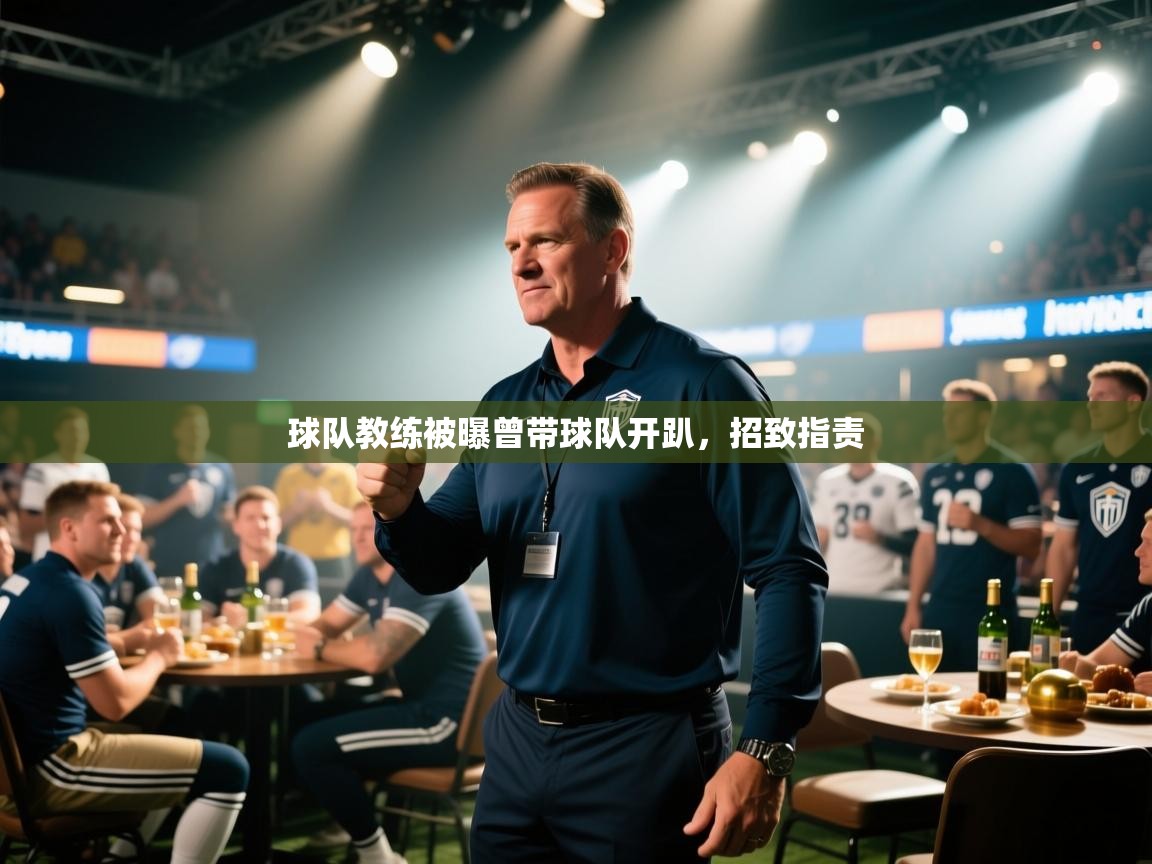 球队教练被曝曾带球队开趴，招致指责  第2张