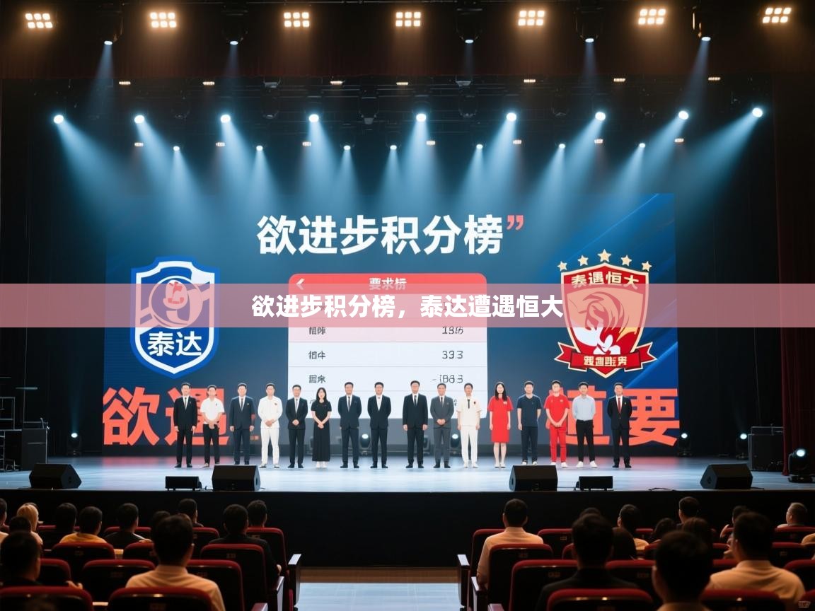 欲进步积分榜，泰达遭遇恒大
